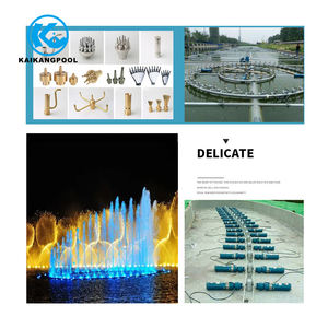 Suministro de fábrica, agua Digital personalizada, pantalla 3D mágica, <span class=keywords><strong>película</strong></span>, cabeza de latón de acero inoxidable, accesorios de baile, boquilla de fuente de pulverización - Product Image 3