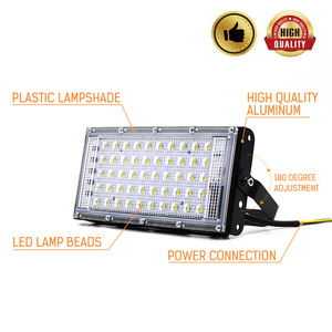 Foco LED impermeable IP66 RGB <span class=keywords><strong>para</strong></span> exteriores, iluminación <span class=keywords><strong>para</strong></span> jardín, calle, hogar, AC220V, novedad - Product Image 4