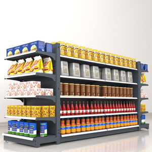 Raflar raf ekran süpermarket rafları mağaza için kullanılan satış özelleştirilmiş gondol dükkanı - Product Image 2