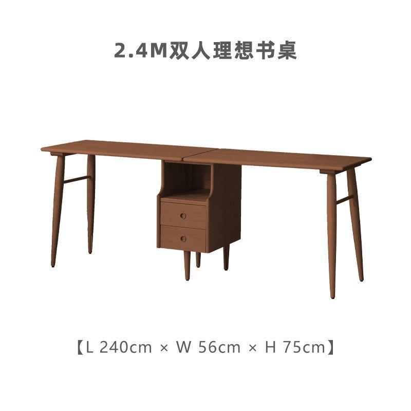 [Escritorio ideal] Escritorio doble de 2,4 M
