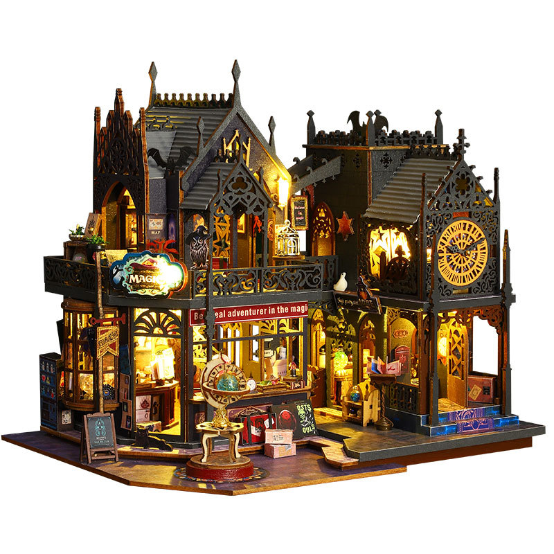 Es012-hollow ville magique-modèle de base