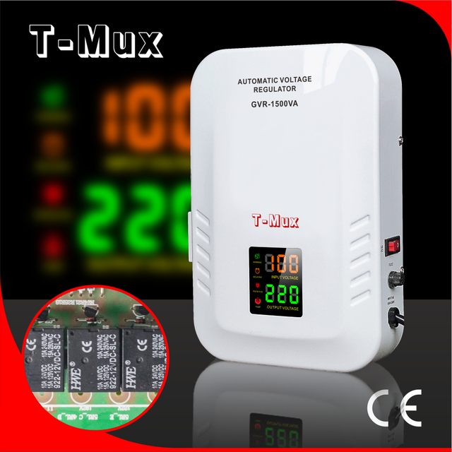 Avr Automatic Wall Mount 220v 1kva 1.5kva 2kva Ac Voltage Regulators/stabilizers for Home