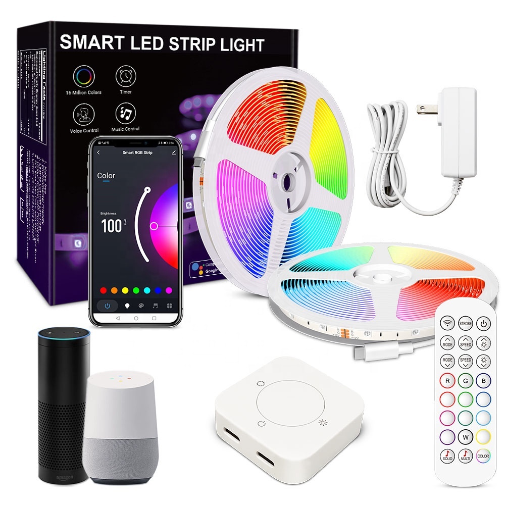 Умный набор светодиодных лент с регулируемой яркостью RGB функция радуги цвета мечты для праздничного Рождественского украшения