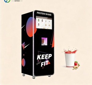 Service en ligne 24h/24, distributeur automatique de café protéiné, distributeurs automatiques de café intelligents - Product Image 1