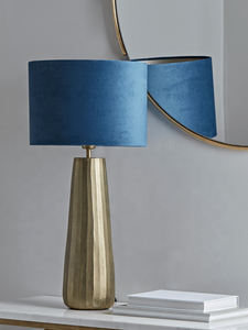 Wholesale Supplies <b>Table</b> Lamps With Colored Shade Finishing Design Decorative Metal Lamp Floor and Home Decor Candle Lamps - Product Image 2