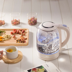 กาต้มน้ำไฟฟ้า Bear ขนาด 1.7 ลิตร แบบแก้ว พร้อมไฟแสดงสถานะ - Product Image 4