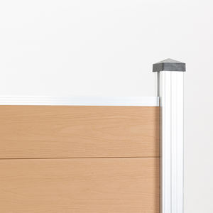 Clôture de jardin Wpc à installation rapide, pas de <span class=keywords><strong>fondation</strong></span> requise - Product Image 2