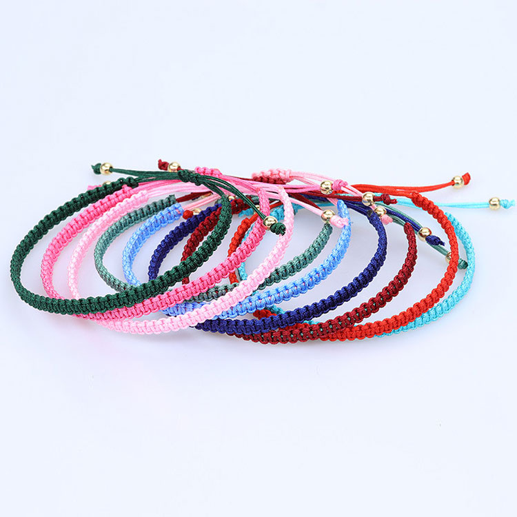 Wholesale Waxed Waterproof Beach Surfer Bracelets Men Women