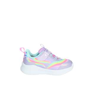 Skechers Baskets pour filles, motif licorne arc-en-ciel lilas, taille 13 - Product Image 4