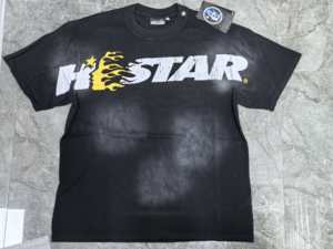 Camiseta de Hombre de Moda Casual con Estampado Vintage de Estrella Infernal, 100% Algodón, Manga Corta, NFC, Disponible para Entrega Inmediata - Product Image 3