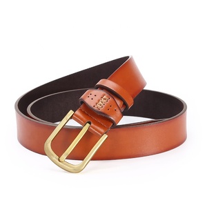 Cintura in Pelle di Alta Qualità per <span class=keywords><strong>Uomo</strong></span>, <span class=keywords><strong>Cinture</strong></span> di Design con Fibbia Vintage alla Moda per Jeans - Product Image 2