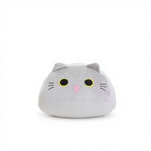 Cartoon Black Cat Plush Animal <b>Pillow</b> & Toy Cushion 40cm <b>Soft</b> for Girls' Dormitory Office Home Use - Product Image 5
