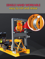Máquina Niveladora de Concreto de Superficie SME-600, Regla Vibratoria de Armazón para GX160 5.5HP, Regla Plana con Marco de Aluminio para Construcción