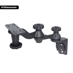 Support vertical VINmounts à bras articulé de 12 pouces avec plaque rectangulaire de 6,25 x 2 pouces pour sondeur et traceur de pêche Lowrance/Garmin VIN-TYQ-HB-02L - Product Image 5