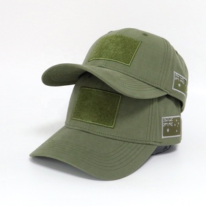थोक कस्टम व्यक्तिगत हुक-एंड-लूप पहनने-प्रतिरोधी शूटिंग पुरुषों के 6 पैनल संरचित सामरिक बेसबॉल कैप - Product Image 4