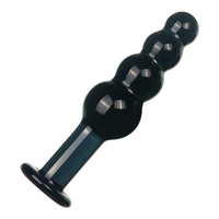Plug anal en verre cristal, Plugs anaux, Perles anales, Baguette de plaisir, Entraîneur anal, Écologique, Étanche, Sex Factory