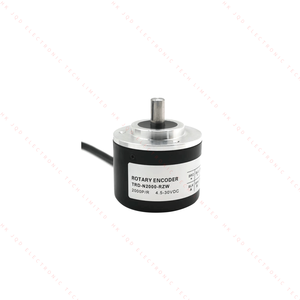 Codeur rotatif incrémental TRD-N2000-RZW 2000P/R, phases A/B/Z, arbre plein, DC4.75-30V, type câble, pour servomoteur CNC - Product Image 6