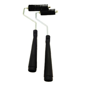 Industrial DIY OEM Customized Stainless Steel Rod Adjustable Frames Quick Release <b>Spiked</b> Bristle Paint <b>Rollers</b> - Product Image 3