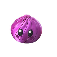 Jouet sensoriel anti-stress en spirale en plastique imprimé en 3D personnalisé, couleur arc-en-ciel, effet soyeux torsadé, type Bao Bun Clicker, cadeau pour le bureau