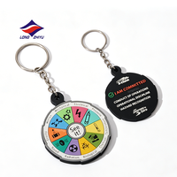 Longzhiyu – Porte-clés personnalisés en PVC 2D/3D, souple, en caoutchouc, avec logo, pour cadeaux d'affaires, 20 ans d'expérience