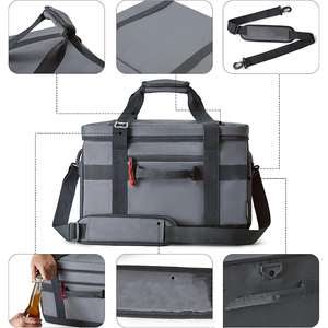 Bolsa de Picnic Plegable en Oferta, Mochila Nevera Aislada de Gran Capacidad para 48/60 Latas, Ideal para Pesca, Campamento y Eventos de Equipo - Product Image 2