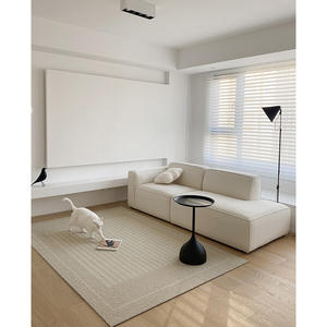 Juego de Sofás de Tela Tofu Block en Forma de L, Muebles Modulares para Sala de Estar, Estilo Escandinavo Moderno y Minimalista - Product Image 2