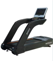 Cinta de correr manual plegable de lujo para caminar en casa equipo comercial máquina de correr para gimnasio cinta de correr de ejercicio inteligente
