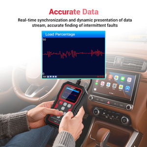 เครื่องมือ OBD2 สำหรับรถยนต์และมอเตอร์ไซค์ รีเซ็ต ABS EFI ทดสอบแบตเตอรี่ ตรวจสอบความพร้อมใช้งาน IM รองรับ 14 ภาษา รุ่น M80 แบบพกพา สำหรับทั้งรถยนต์และมอเตอร์ไซค์ - Product Image 3