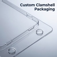 Boîte d'emballage en plastique PET transparent écologique personnalisée pour appâts de pêche, électronique grand public, cosmétiques