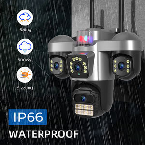 Cámara de Seguridad CCTV Tipo Domo de 9MP para Exteriores, Visión Nocturna a Todo Color, Detección de Movimiento, Seguimiento Humano por IA, Cámara <span class=keywords><strong>IP</strong></span> WIFI PTZ - Product Image 4