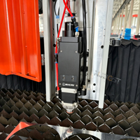Machine de découpe laser à fibre industrielle NJBOST 4015, 3000W, moteur PLC, 380V, découpeuse automatique CNC pour métal, acier au carbone, fer, aluminium