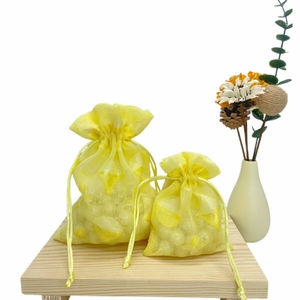 Pochette à bijoux de mariage personnalisée, sac en polyester à cordon de serrage de haute qualité - Product Image 4
