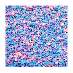 Hengxin 1 KG por bolsa arcilla polimérica Candy Multicolor aspersores falsos, coloridos virutas de copos de arcoíris - Product Image 5