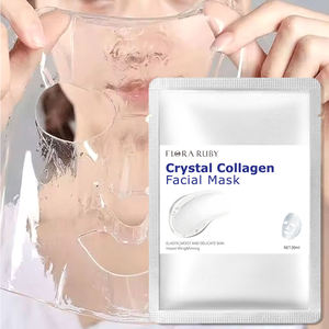 Private Label Bio Deep Collagen Crystal Jelly Clear Beauty Face Masking <b>Sheet</b> Korea Face Facial Masks Skin Care - Product Image 1