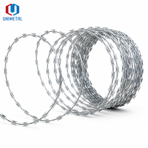 Contractor Grade Double Helix <strong>Razor</strong> <strong>Wire</strong> 30-110cm Coil Diameter For Commercial Complex Perimeter - Product Image 3