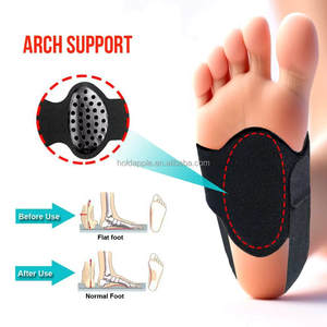 Semelles orthopédiques pour fasciite plantaire en gel Bande de soutien de la voûte plantaire Inserts pour chaussures Coussin pour talon et pied Chaussette anti-douleur avec manchon en gel pour la voûte plantaire - Product Image 5