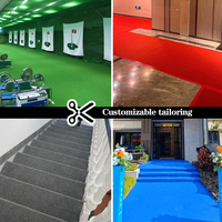 Tapis rouge épais 2027 avec base antidérapante en caoutchouc PVC pour mariages en extérieur, scènes d'église et événements commerciaux – Tapis de couloir