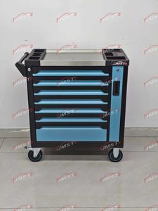 Set di 258 Utensili Meccanici Professionali con Armadio Portautensili in SPCC Verniciato a Polvere, Ruote e Set di Chiavi a Bussola per Officina e Garage - Product Image 4