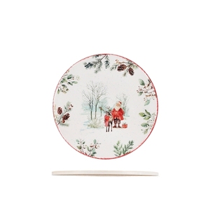 Sottopentola Rotondo in Ceramica con Design Orsetto per Decorazioni da Tavola - Product Image 1