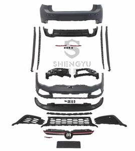 Kit carrosserie pour Volkswagen <span class=keywords><strong>Golf</strong></span> <span class=keywords><strong>8</strong></span> à GTI Clubsport, comprenant pare-chocs avant et arrière avec calandre, jupes latérales et diffuseur arrière - Product Image 6