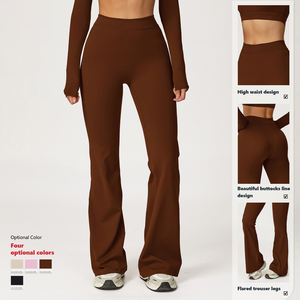 Pantalones transpirables de Yoga para mujer, mallas elásticas para levantamiento de cadera, cómodas, deportivas, para fruncir el trasero - Product Image 4