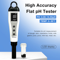 Vente en gros d'usine - Stylo numérique plat pour mesurer le pH, l'EC et la température - Testeur de pH 3-en-1 pour aquarium et eau potable
