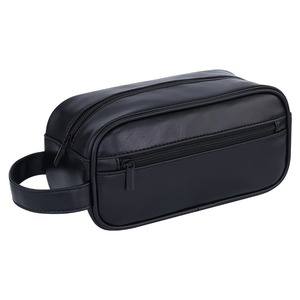 JY010 Neceser de Viaje <span class=keywords><strong>para</strong></span> Hombre, Bolsa de Aseo Portátil de PU, Bolsa de Cosméticos de Mano, Bolsa de Almacenamiento Simple y Elegante - Product Image 1