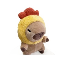 Nouvelle Peluche Capybara 23 cm, Cochon d'Eau en Peluche avec Pull, Jouet pour Enfant, Rembourrage en Coton PP, Matière Douce