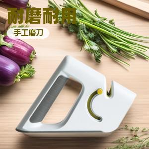 Afilador de cuchillos manual Yuyao con varillas de tungsteno, cerámica y diamante de múltiples granos para cuchillos de cocina, tijeras y cuchillas dentadas - Product Image 1