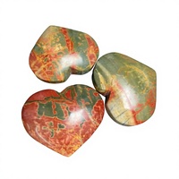 Cristaux naturels de haute qualité en forme de cœur, pierres précieuses en vrac pour la guérison par le Reiki, les chakras, les cadeaux de mariage et la décoration spirituelle de la maison