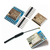 Modul LoRa SX1278 433MHz Ra-02 papan transmisi spektrum tersebar nirkabel antena 2.4G IPX
