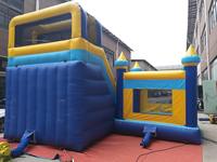 Château gonflable commercial avec toboggan sec, qualité location, combo château gonflable pour enfants pour entreprises de location de fêtes