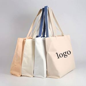 Bolsas de Compras de Lona de Algodón con Logotipo Personalizado, al por Mayor, de Alta Calidad y Bajo Precio, para Fabricantes - Product Image 1