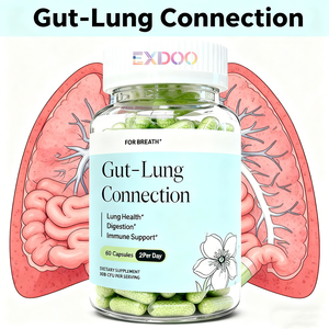 Kapsul Detoksifikasi Paru-Paru Probiotik Dewasa OEM untuk Kesehatan Pernapasan, Dukungan Pernapasan, Dukungan Imunitas, Pereda Lendir, Alami - Product Image 2